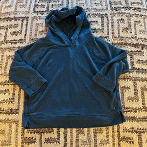 Prana Hooded Top - Teal/Blue Size XL